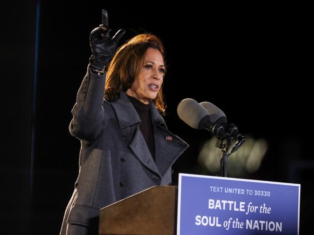 Si Biden gano las elecciones pero Kamala Harris es la