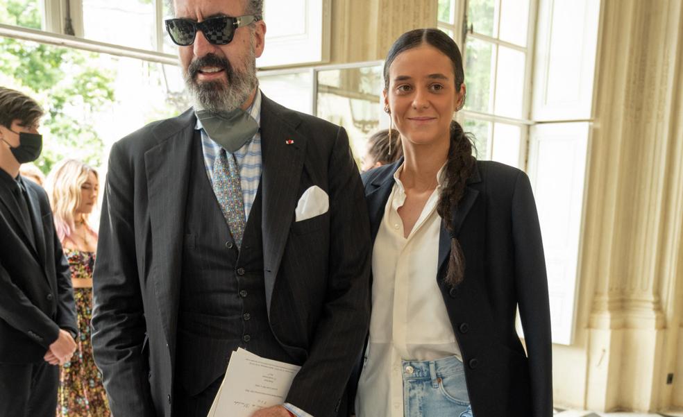 Victoria Federico de Mariehalar en la alta costura parisina es