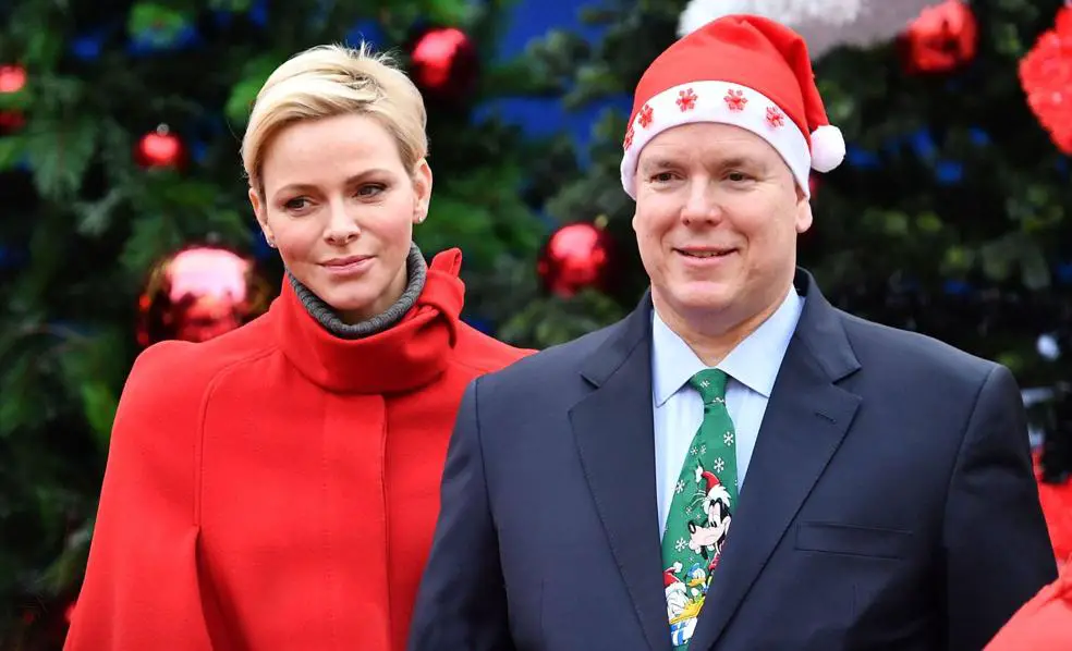 La Familia Real de Monaco abre la Navidad sin Charlene