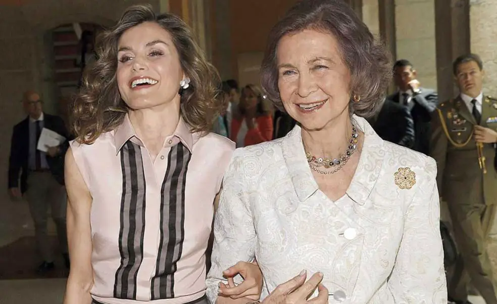 Como se llevan realmente la Reina Letizia y Sofia Grecia