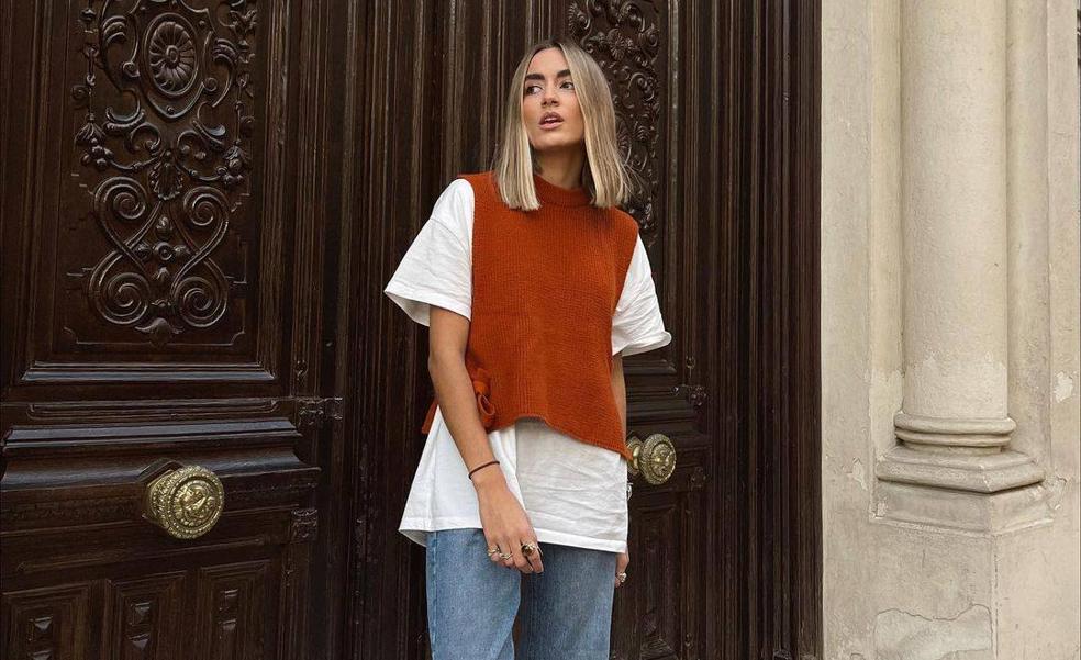 Chalecos de punto un truco sencillo de influencers de estilo