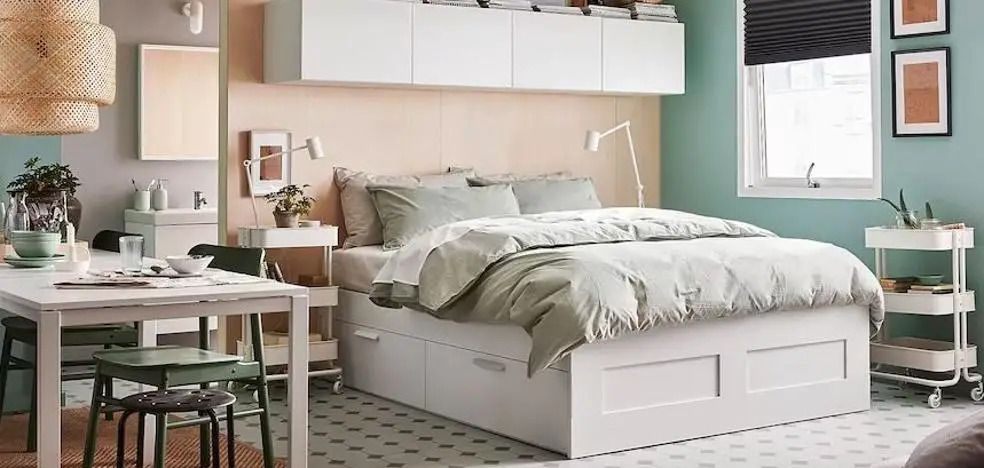 Estas camas con cajones de IKEA baratisimas hacen que tu