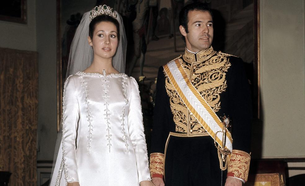 Fue la boda de Carmen Martinez Bardieu y Alfonso de Borbon