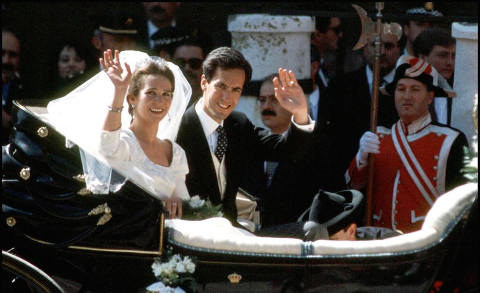 Fue la boda de la infanta Elena y Jaime de