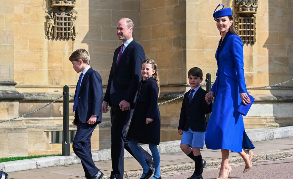 Como Kate Middleton y el principe William crian a sus