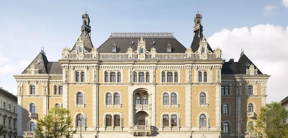 El Gran Hotel Budapest de la pelicula de Wes Anderson