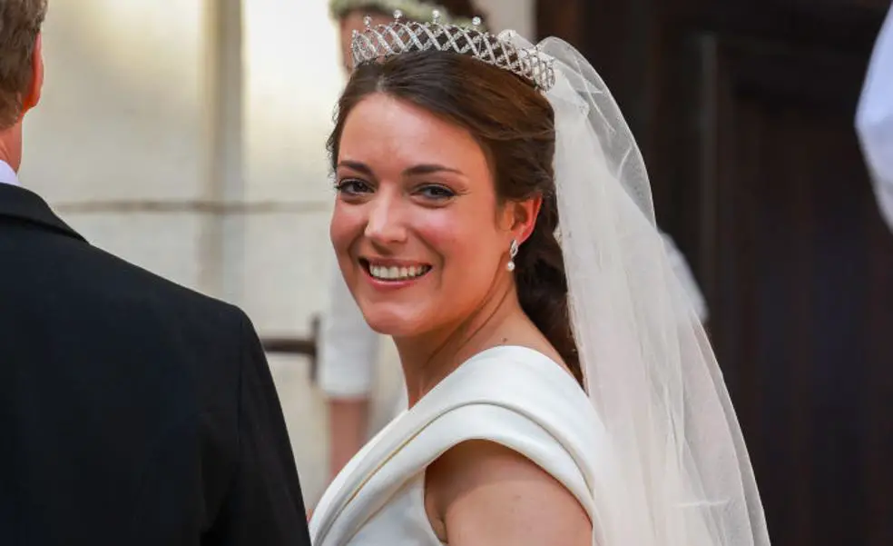 La boda religiosa de Alexandra de Luxemburgo la preciosa novia
