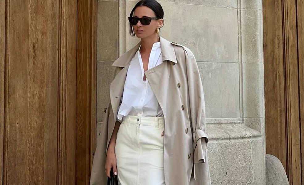 1685057406 Faldas vaqueras blancas una tendencia elegante y comoda que sustituira