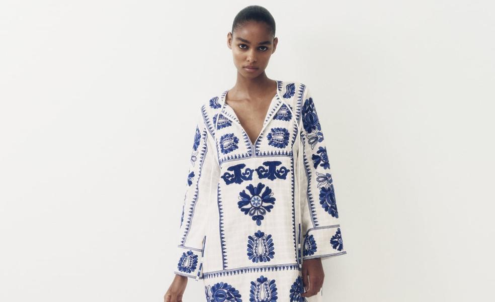 1685495708 Zara lo ha vuelto a hacer este caftan corto enamora