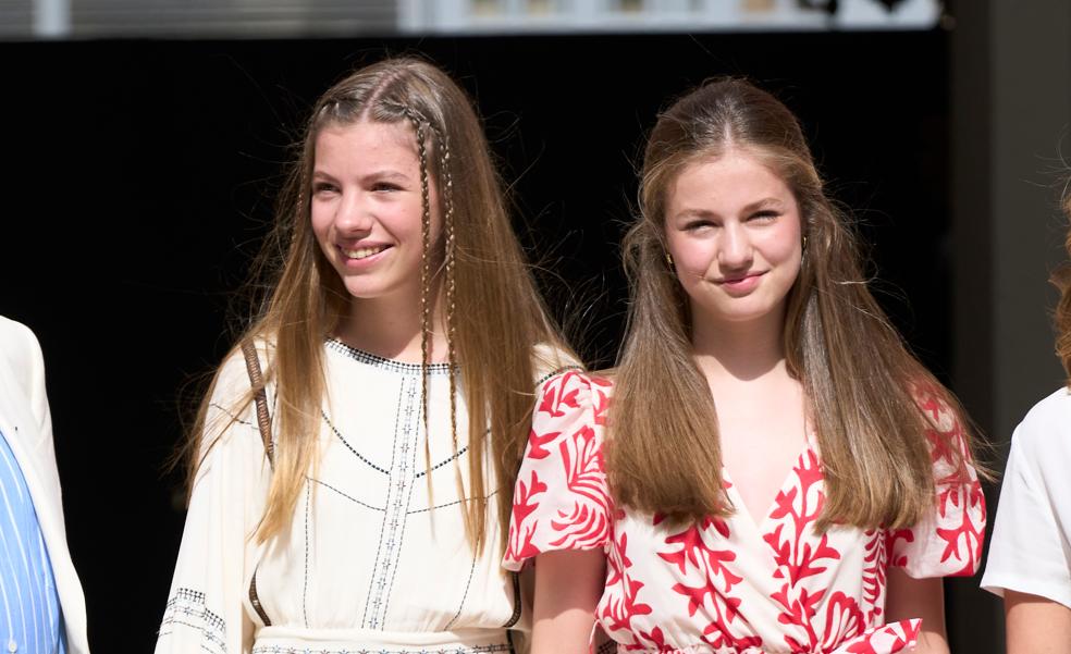 La infanta Sofia se diferencia de Letizia y Leonor todos