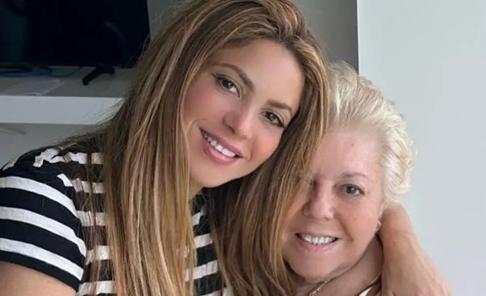 Cual es la relacion de Shakira con su madre Nidia