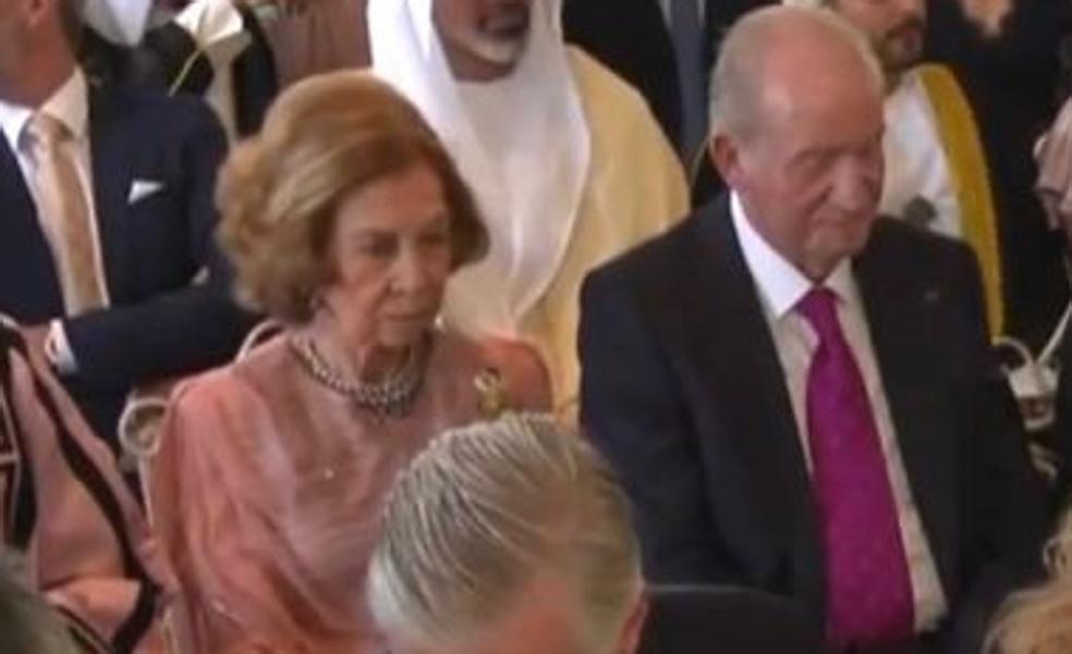 La reina Sofia muy elegante vuelve a encontrarse con Juan