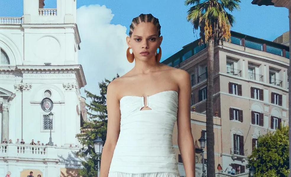 1688941806 Amantes de los vestidos blancos tres estilos midi de Mango