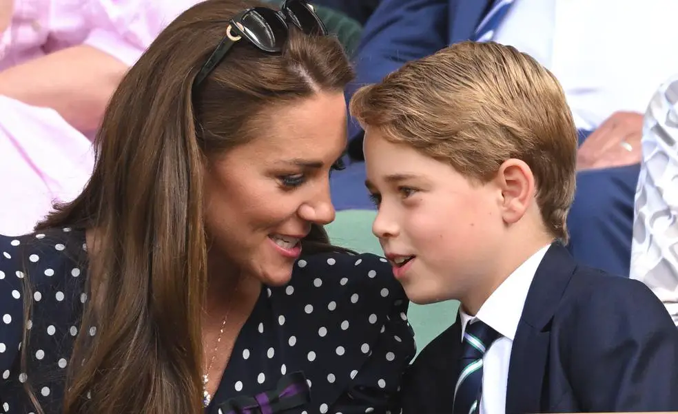 El principe George cumple 10 anos por que Kate Middleton