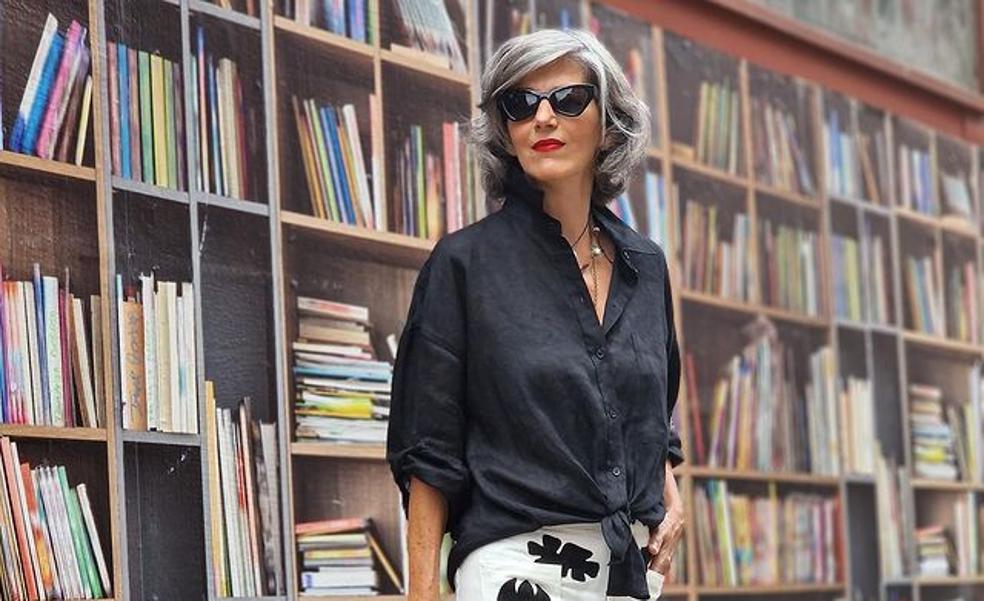 Para mujeres mayores de 50 blusas holgadas en verano porque